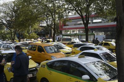 Taxistas del área central cerrarán los puntos de acceso a la Capital.