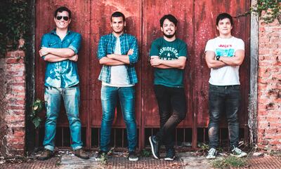 Diego Goodacre, Josué Dávalos, Federico Aldama y Gustavo Lara son los integrantes de Mr. Hyde, quienes lanzaron “Loco”.