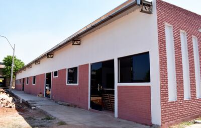 Las renovadas  instalaciones para el CTMS que serán inauguradas hoy a las 09:00. Ayer se estaban realizando las últimas obras en el interior.