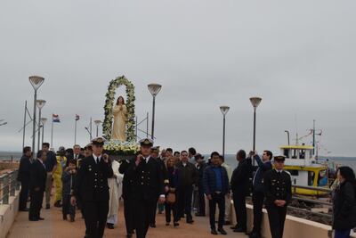 La ceremonia religiosa estuvo presidida por el obispo de la diócesis de Encarnación, Mons. Javier Pistilli.