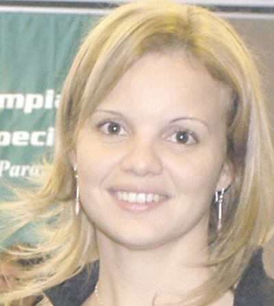 Karina Giménez, agente fiscal.