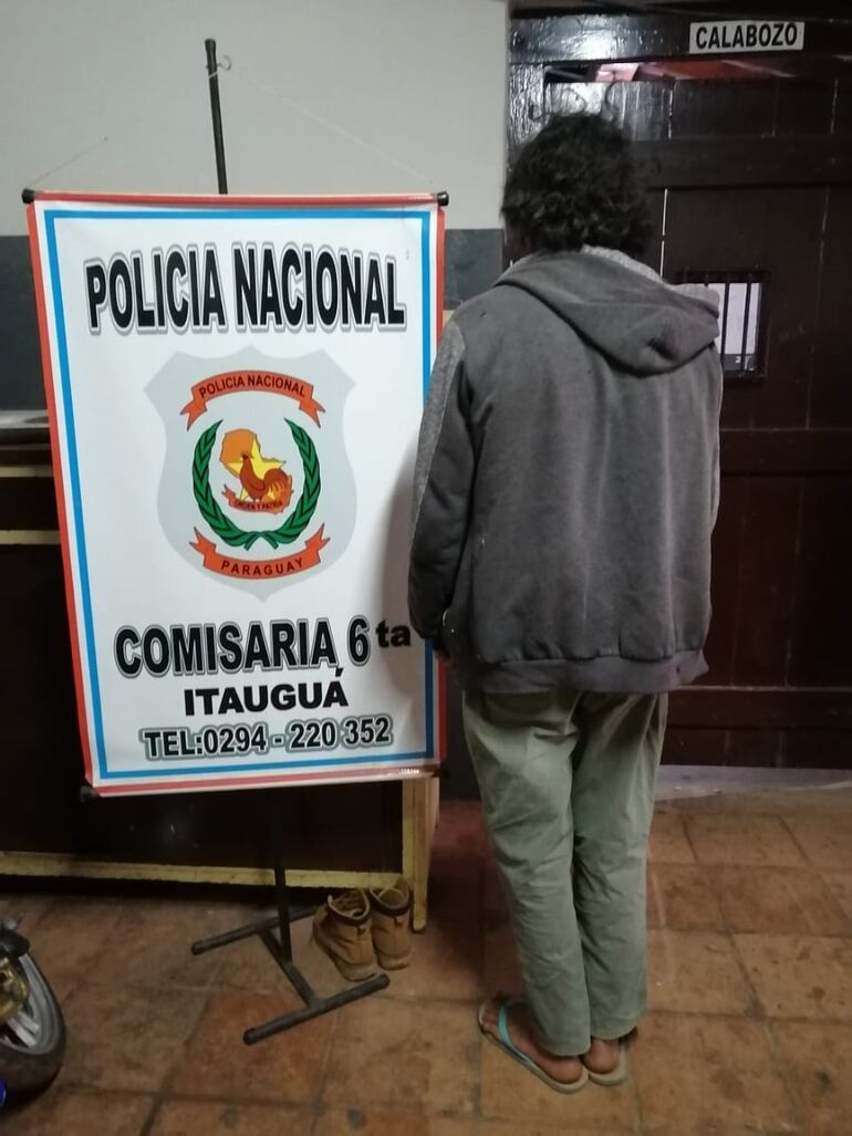 Detenido en Itauguá.