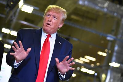 Donald Trump, presidente de los Estados Unidos.