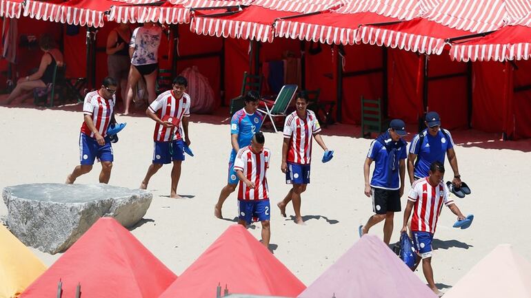 Los Pynandi, Mundial de Fútbol Playa, Fútbol Playa.