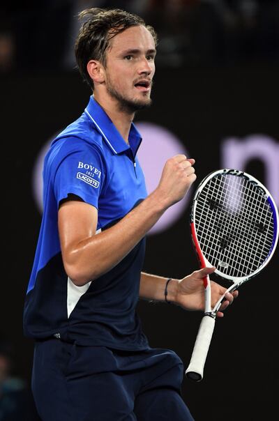 El ruso Daniil Medvedev, uno de los principales candidatos de la nueva generación, venció al estadounidense Frances Tiafoe.