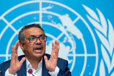 El director general de la Organización Mundial de la Salud (OMS), Tedros Adhanom Ghebreyesus.