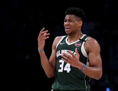Giannis Antetokounmpo, de los Milwaukee Bucks.