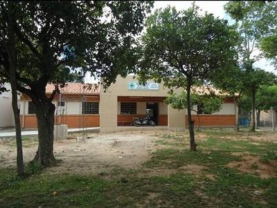 El Puesto de Salud de Boquerón donde  fue asistido el niño y luego derivado al Hospital Distrital de Ybycuí.