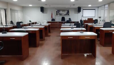 La sesión ordinaria de la Junta Departamental prevista para hoy fue cancelada