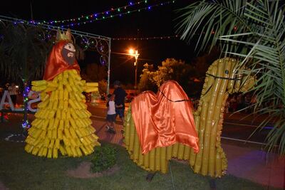 Mucha gente se congregó en sitio para visitar el principal atractivo de esta ciudad.