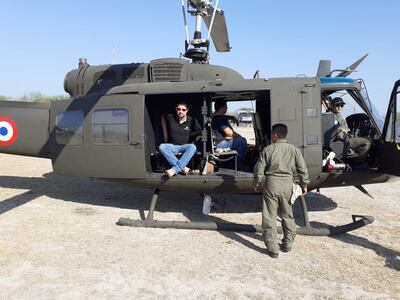 El fiscal del Medioambiente , Andrés Arriola, sobrevoló para verificar las denuncias de quema intencional.