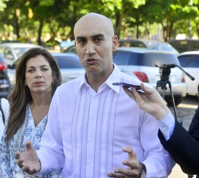 Julio Mazzoleni, ministro de Salud Pública.