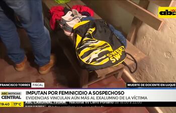 Imputan por feminicidio a sospechoso.