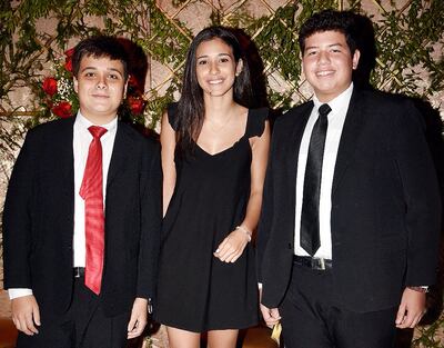 José Gayol, Fabiana Meza y Roque Ozuna.
