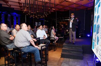 Presentación de la nueva línea de motorreductores industriales en el rooftop Zulu, del WTC.