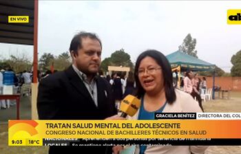 Tratan salud mental del adolescente en Congreso Nacional en San Pedro