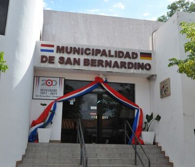 Municipalidad de San Bernardino. (Foto de archivo).