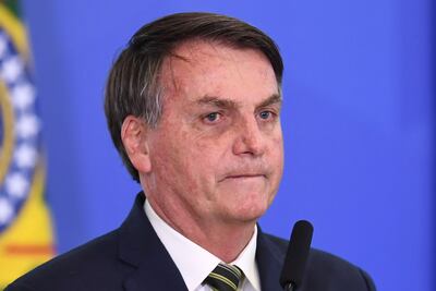 Jair Bolsonaro, presidente de los Estados Unidos.