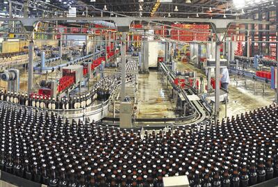 Cervepar SA anunció la suspensión de producción de bebidas.