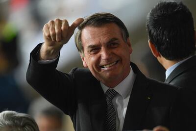 Jair Bolsonaro, presidente de Brasil.