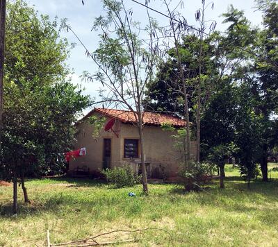 Esta casa no tiene nueva construcción. Es una de las viviendas erigidas por Camilo Recalde Dávalos, procesado por estafa.