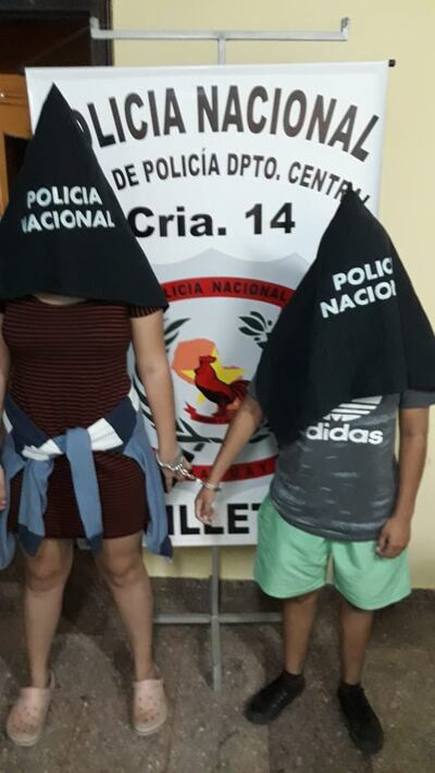 Dos de las personas detenidas en la noche del jueves.