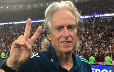 Jorge Fernando Pinheiro de Jesús, entrenador  portugués del Flamengo.