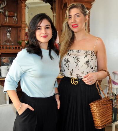 Patricia Benítez y Gaby García Doldán.