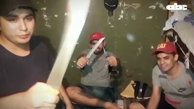 Revelan vídeo con amenazas al supuesto asesino de Sergio Denis Romero.