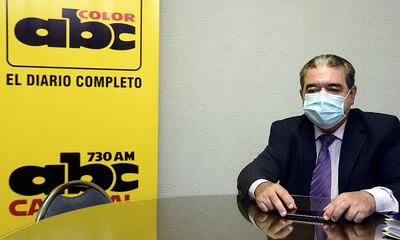 Ing. Raimundo Sánchez, titular del INTN, ayer, durante la entrevista en nuestra Redacción.