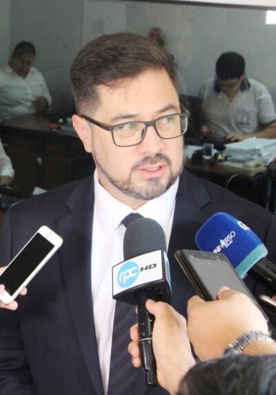 Pedro Ovelar, representante jurídico de Horacio Cartes.