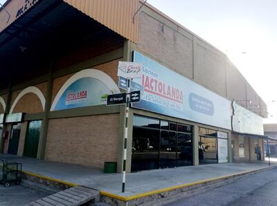 Lactolanda tiene un amplio local en el Bloque B del Abasto Norte.