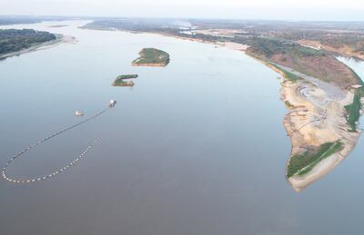 Partieron islote y está por desaparecer