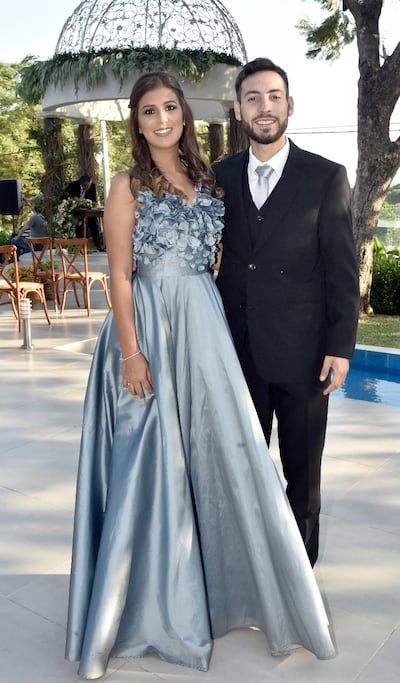 Giselle Villamayor y Fabrizio Giudici.