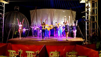 El circo Mundo de las Estrellas cuenta con 20 integrantes.