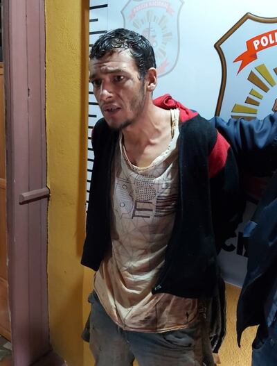 Buenaventura Roa Roa, presunto sicario detenido ayer por policías de Investigaciones de Caaguazú por el atentado ocurrido el sábado último.