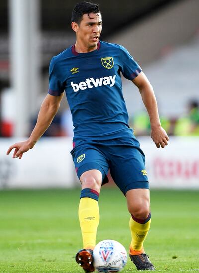 Fabián Cornelio Balbuena González (28), futbolista paraguayo del West Ham.