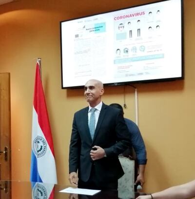 Mazzoleni informó ayer sobre los protocolos que se ejecutan para el control del coronavirus, que afecta principalmente  China.