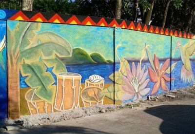 Diferentes murales serán elaborados durante la próxima semana en Colonia Independencia, en el marco del Encuentro Internacional de Muralismo, organizado por el movimiento Tetãgua.