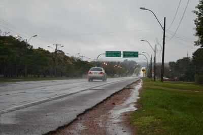 La lluvia trae alivio en el  interior del país.