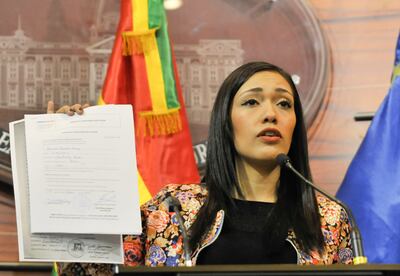 Adriana Salvatierra.