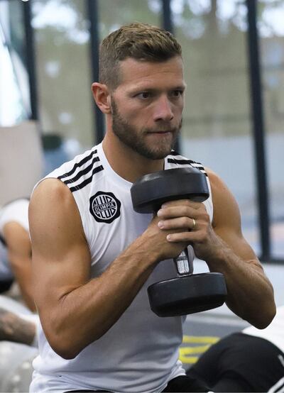 Nicolás Domingo, el volante argentino de Olimpia.