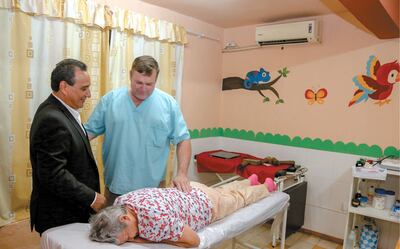 En Fernando de la Mora la Gobernación habilitó el Centro de Especiales y Diagnósticos.