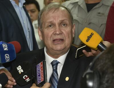 Mario Ferreiro, intendente renunciante de Asunción.