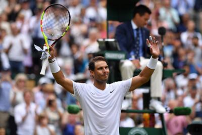Rafael Nadal avanzó a los octavos de final de Wimbledon.
