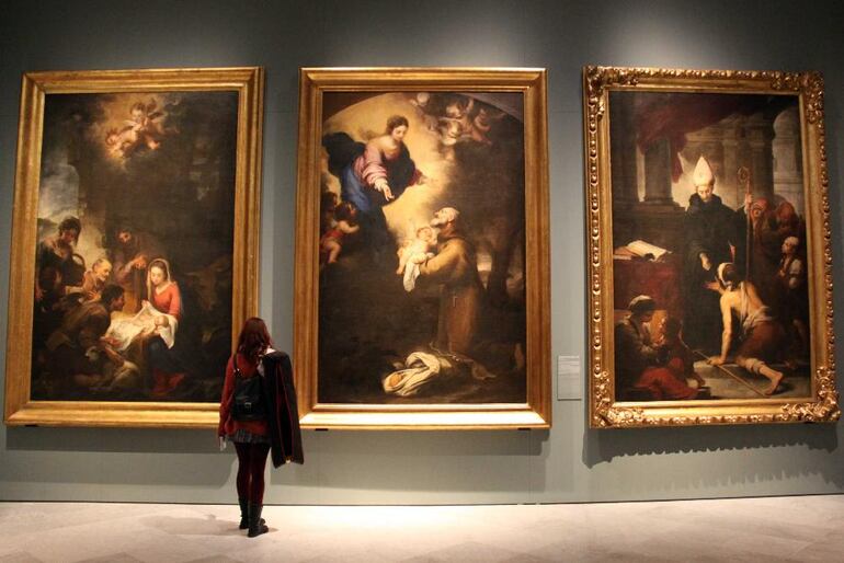 Obras maestras del Barroco: exposición de Murillo en el Museo de Bellas Artes de Sevilla.