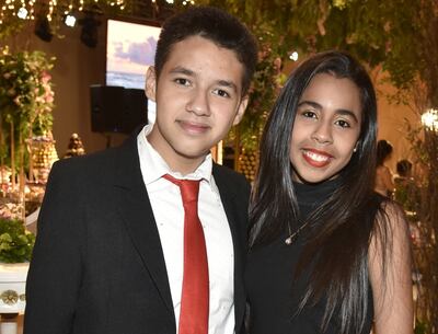 Lucas Samudio y Constanza Collante.