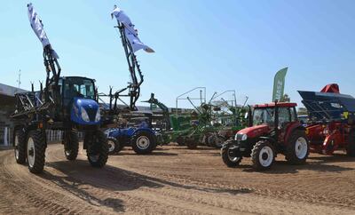 En  esta Expo se presentaron maquinarias con tecnología de avanzada.