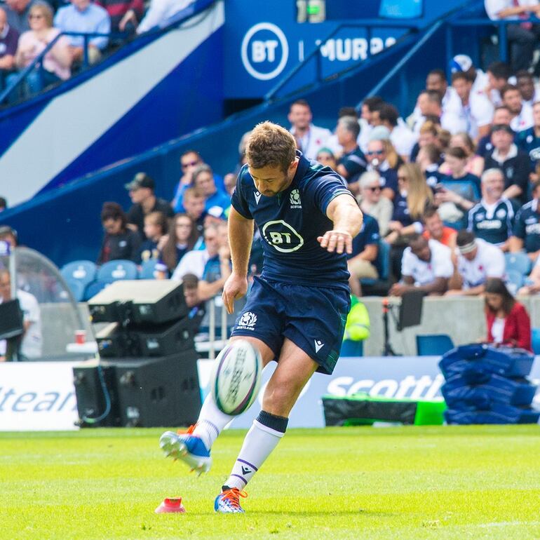 Imágenes del triunfo de Escocia.