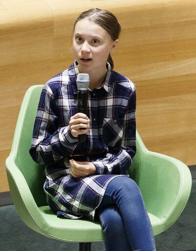 La activista contra el cambio climático Greta Thunberg  (16).